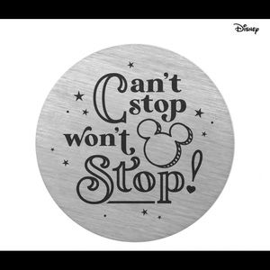 Disney "Can't Stop Won't Stop" Plate 🦉Origami Owl🦉